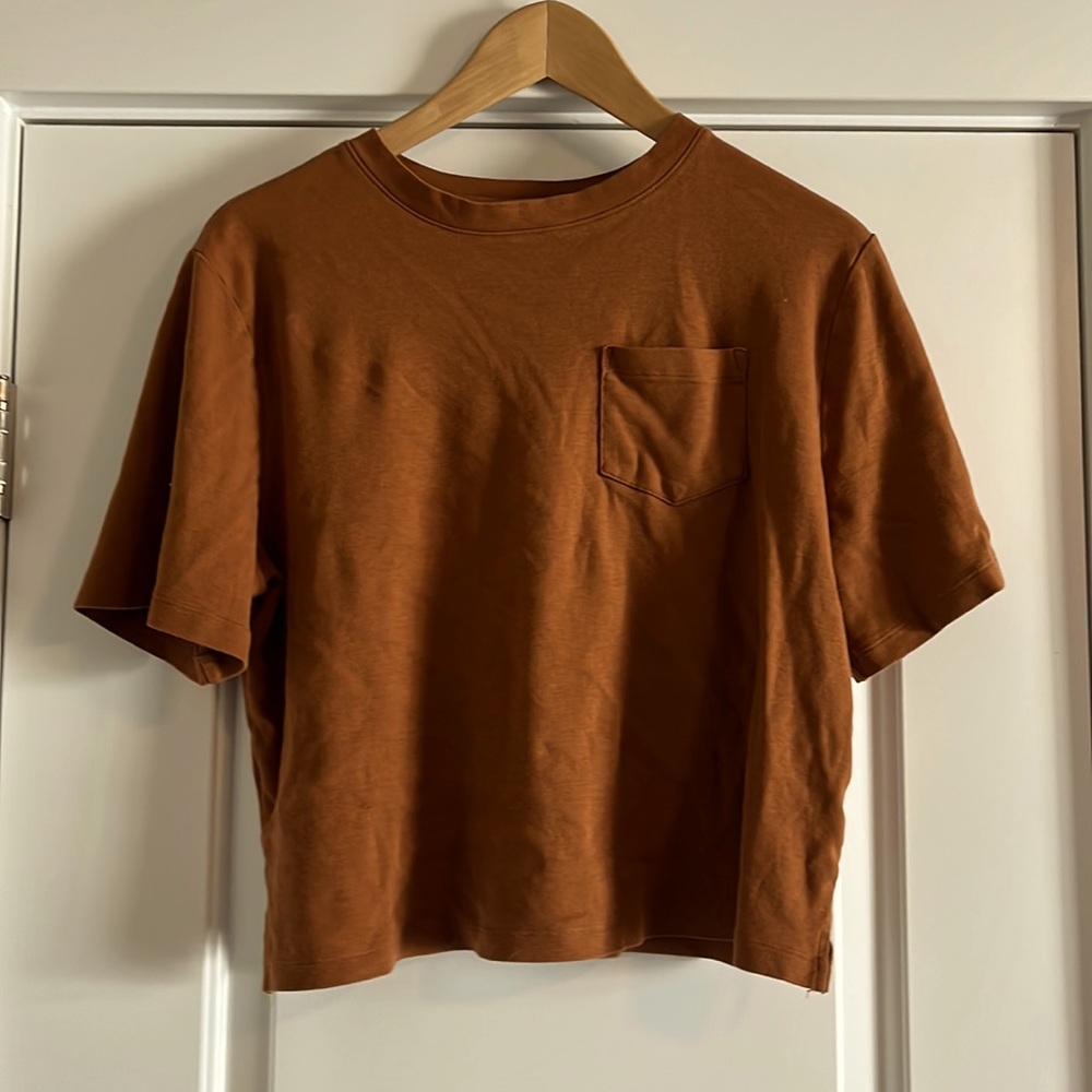 L A New Day Boxy Crop Top